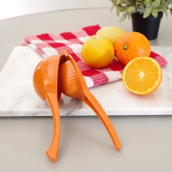 Die Cast Aluminum Metal Squeezer Lime Lemon Citrus Squeezer Hand Juicer Kitchen - Picture 3 of 6